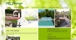 Desktop Screenshot of delpaysage.com
